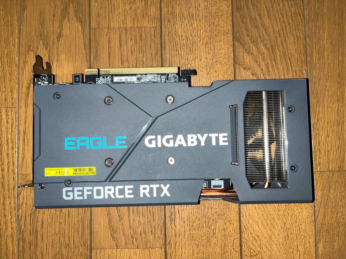 GIGABYTE NVIDIA GeForce RTX3060Ti EAGLE 8G REV1.0 グラフィックボード_画像2