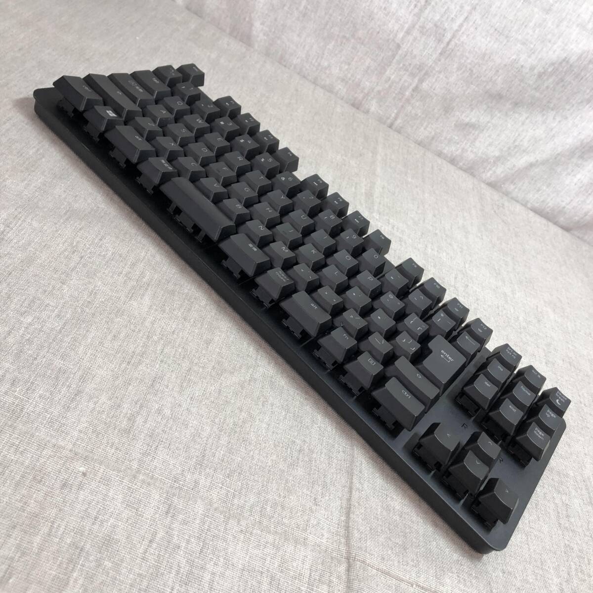 Razer BlackWidow Lite メカニカルキーボード 静音 オレンジ軸 テンキーレス RZ03-02640700-R3J1_画像4