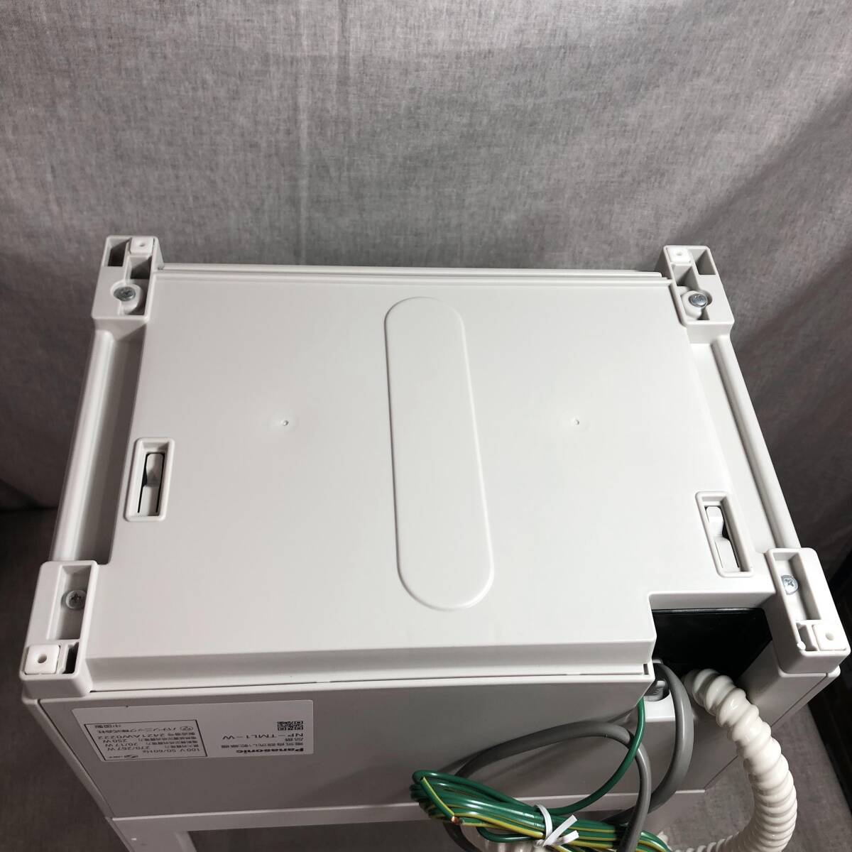 現状品 パナソニック 食器洗い乾燥機 SOLOTA NP-TML1-W タンク式 工事不要 コンパクトタイプ パーソナル食洗機 ホワイトの画像8