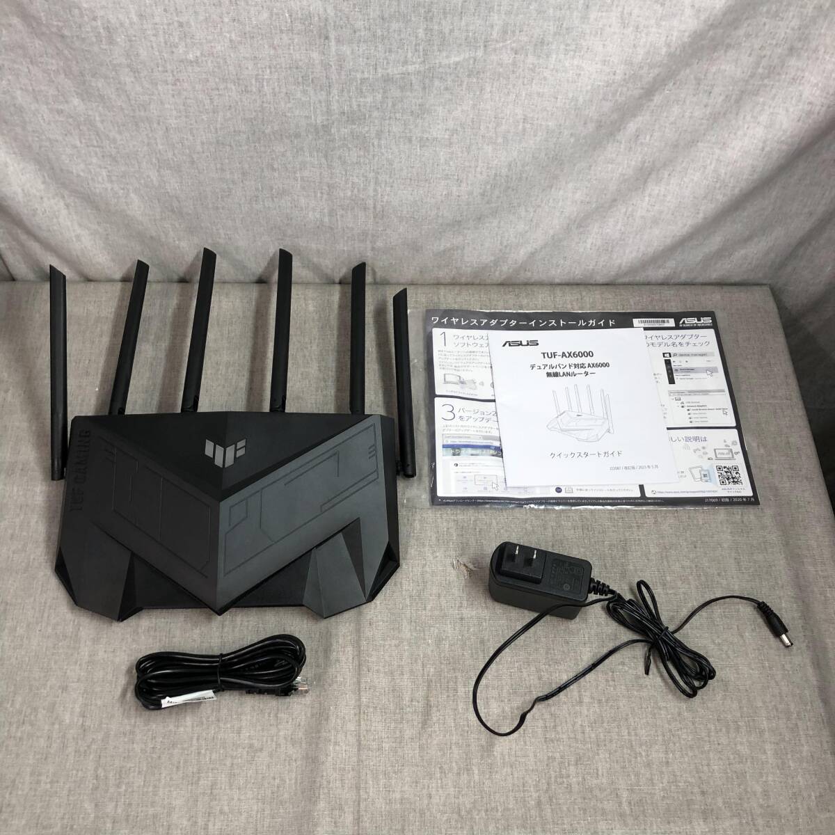 ASUS WiFi TUF-AX6000 無線 ルーター 最新規格WiFi6 4804+1148Mbps の画像2