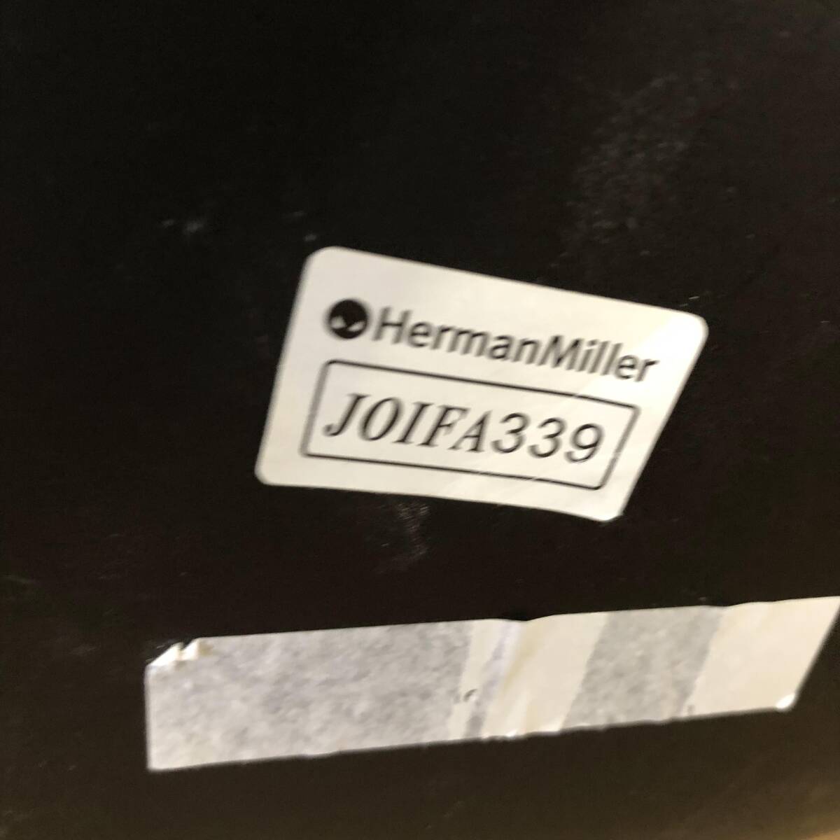  Herman Miller/ハーマンミラーセイルチェア オフィスチェア AS1YA23HA N2 BK BB BK BK 9115の画像7