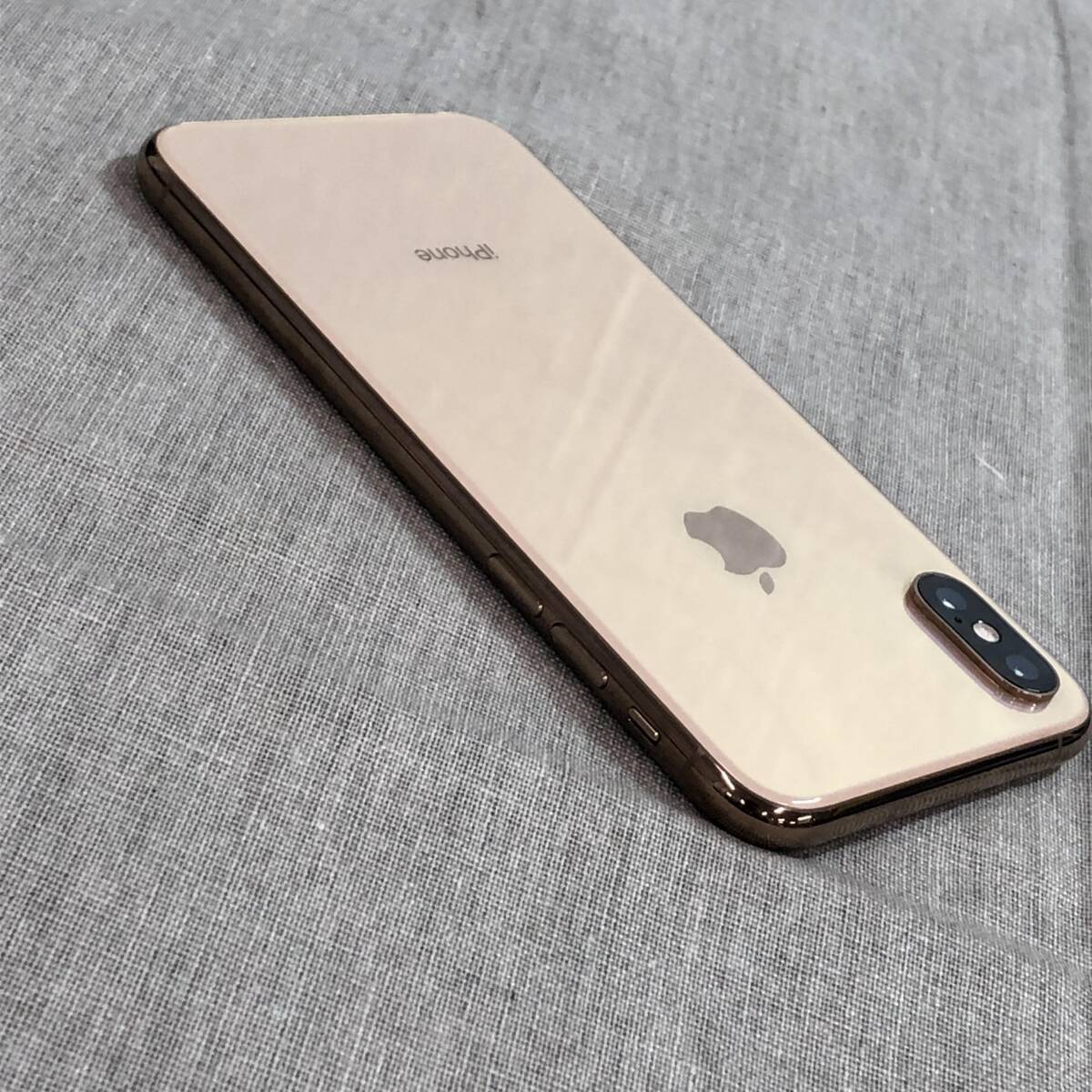 ジャンク Apple iPhone XS 64GB ゴールド SIMフリー [MTAY2J/A]の画像7