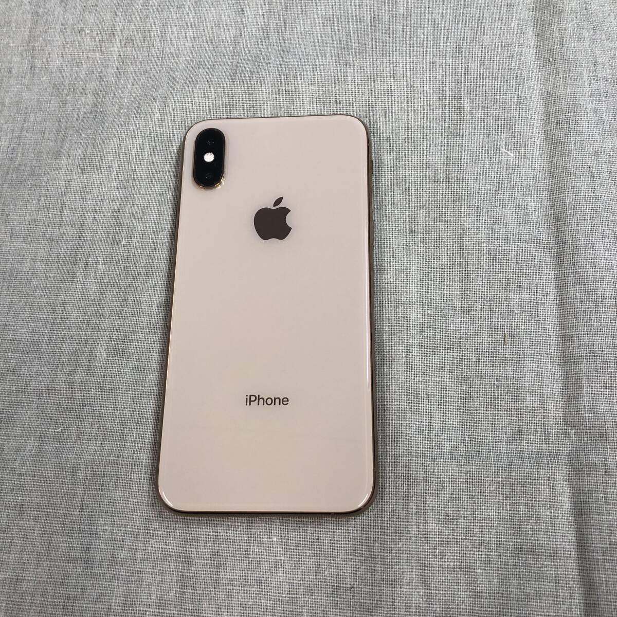 ジャンク Apple iPhone XS 64GB ゴールド SIMフリー [MTAY2J/A]の画像5