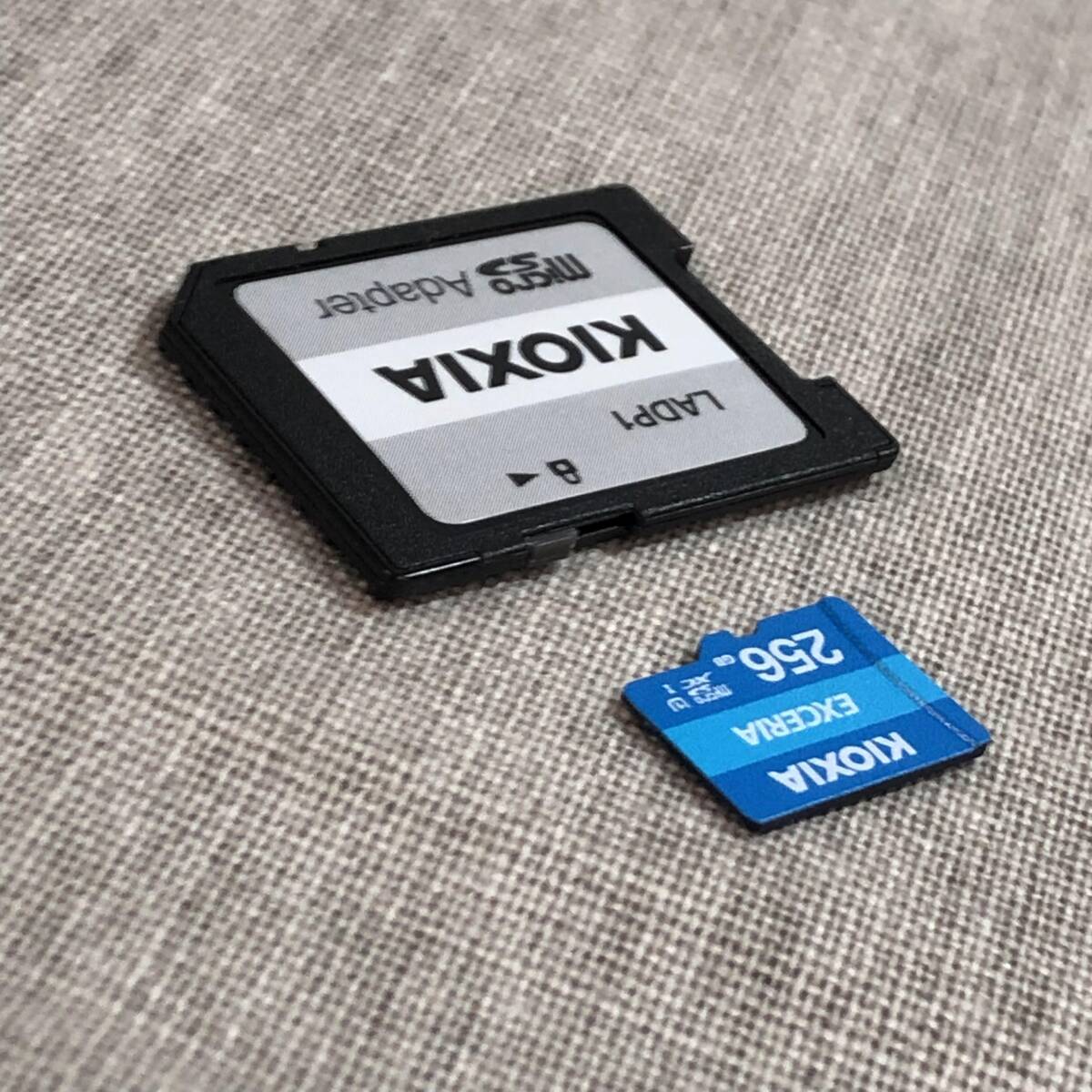 KIOXIA EXCERIA microSD 256GB UHS-I