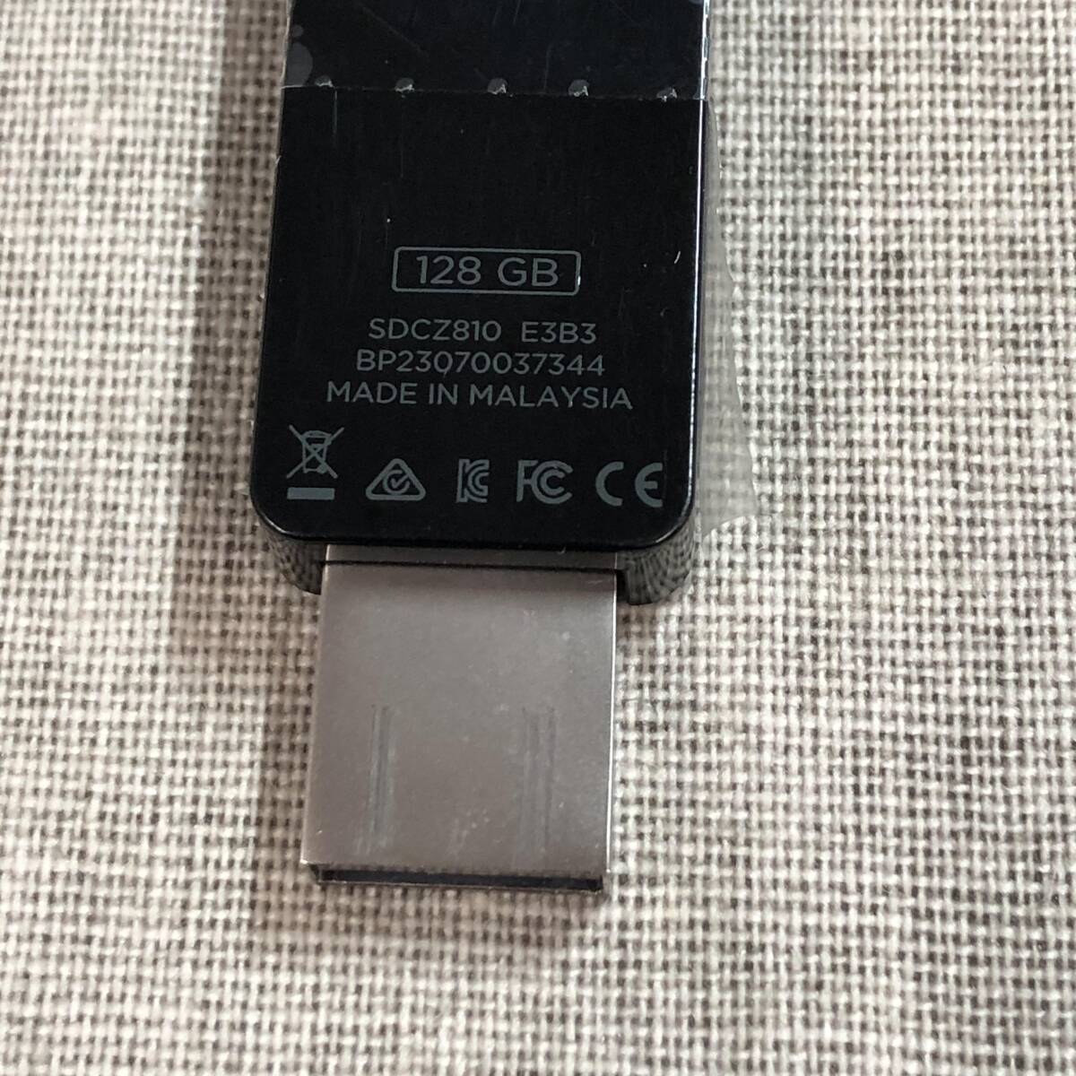 サンディスク USBメモリ 128GB SDCZ810の画像7