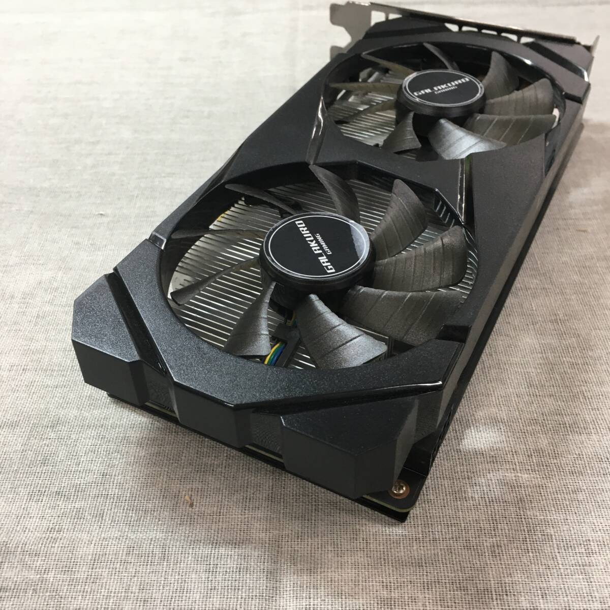 現状品 玄人志向 NVIDIA GeForce GTX 1660Ti 搭載 グラフィックボード 6GB デュアルファン GG-GTX1660Ti-E6GB/DF_画像5