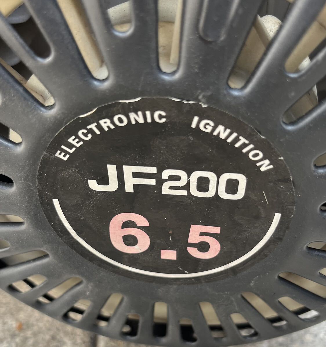 ELECTRONIC IGNITION エンジン JF200 最大6.5馬力 動作確認済の画像5