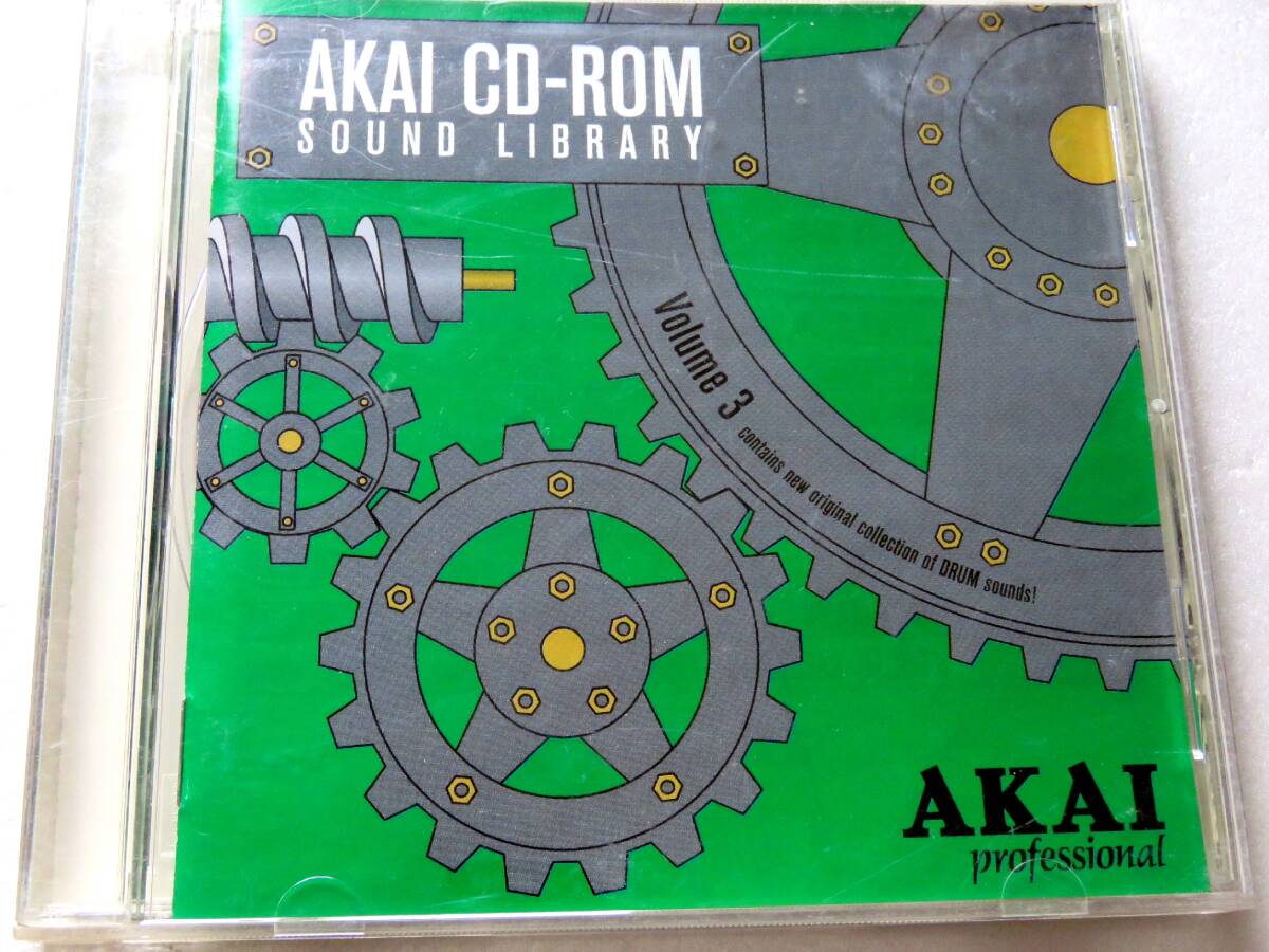 Akai CD-ROM SOUND LIBRARY Vol.３の画像1