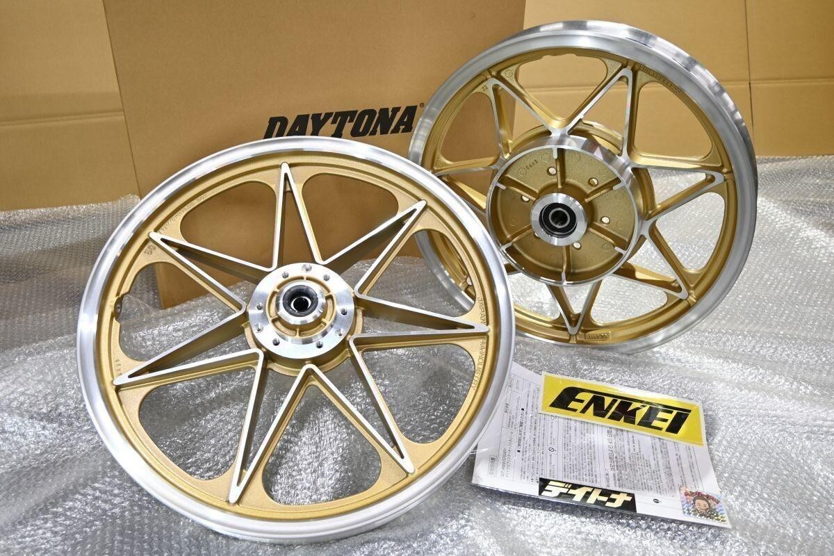 K-233 新品 Z1 Z2 750RS デイトナ DAYTONA セブンスター キャスト ホイール セット 50年記念の画像1