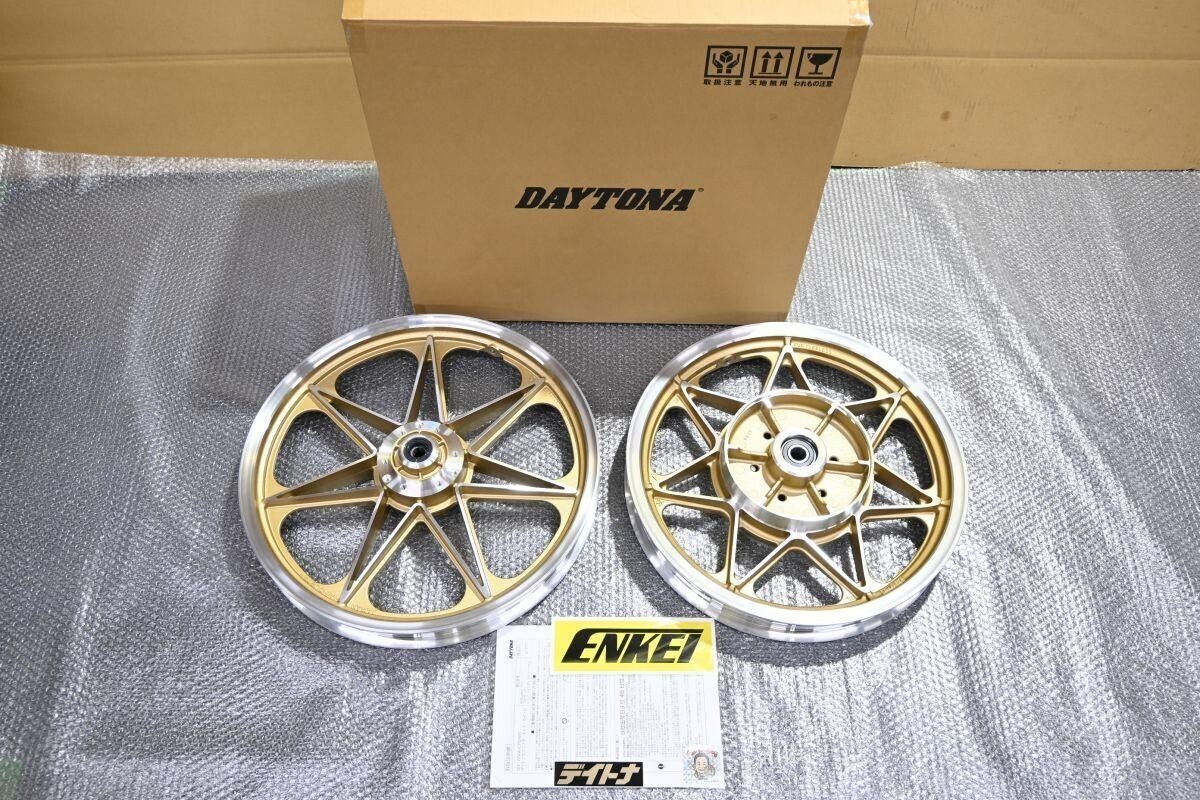 K-233 新品 Z1 Z2 750RS デイトナ DAYTONA セブンスター キャスト ホイール セット 50年記念の画像3