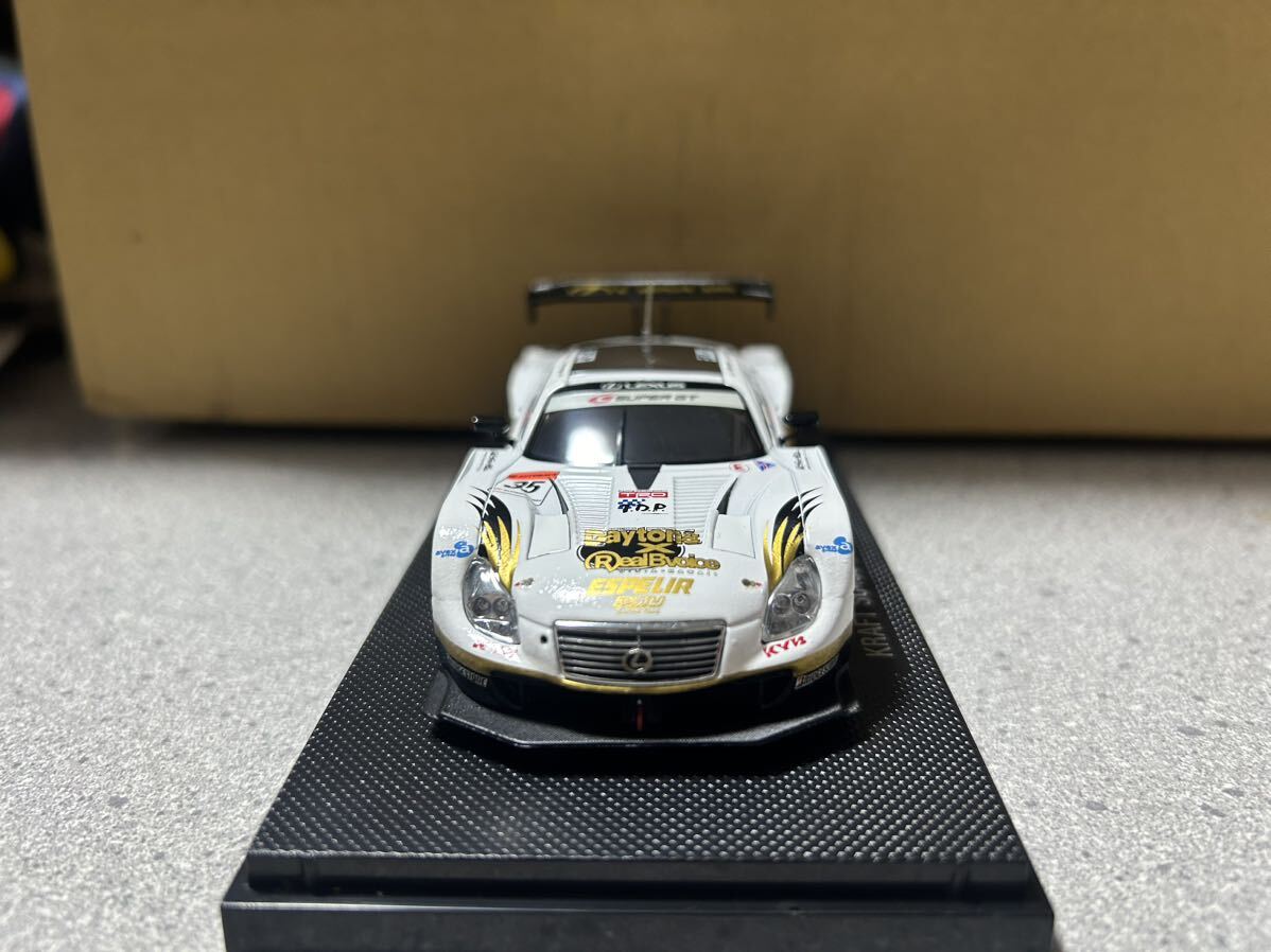 EBBRO 1/43 CRAFT SC430 SUPER GT 2009 #35 LEXUS エブロ クラフト スーパーGT ミニカー レーシングカーの画像7