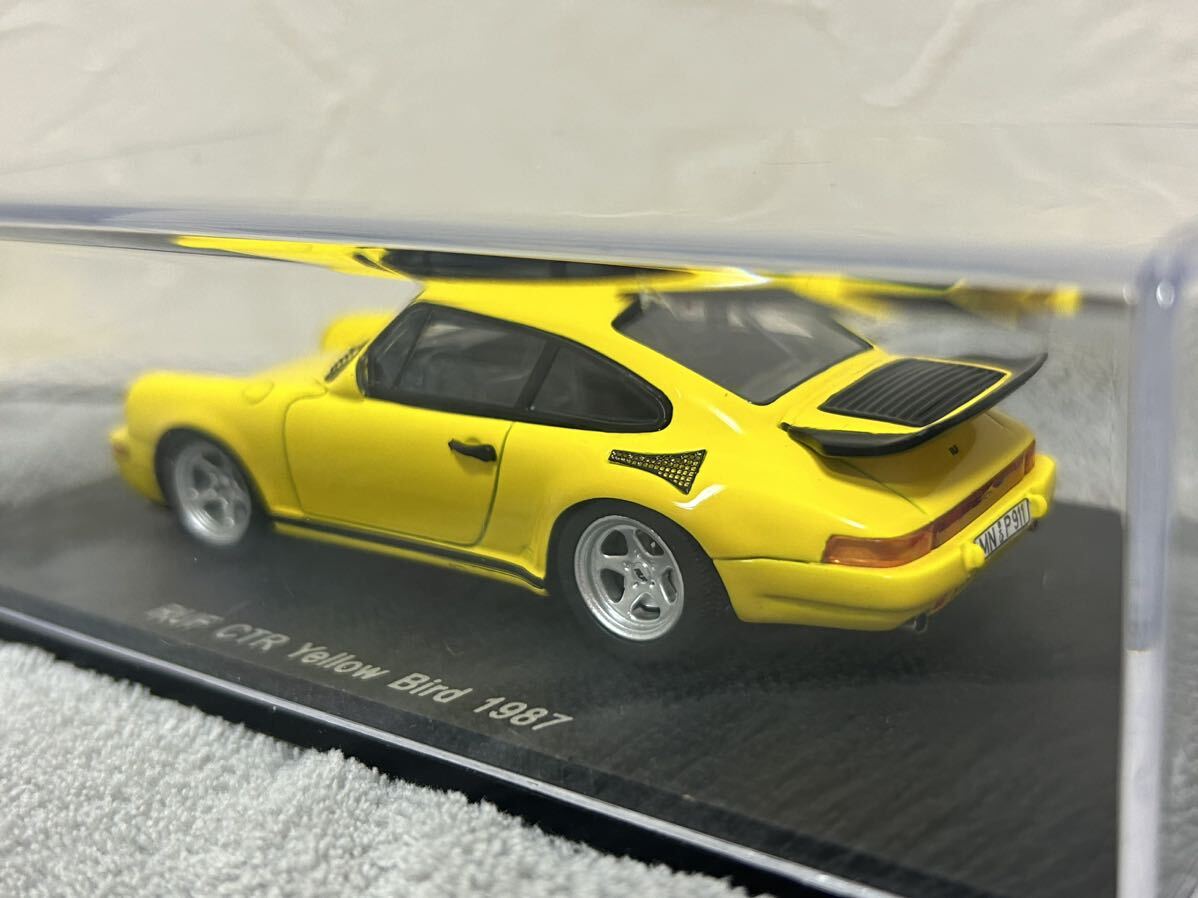 spark 1/43 RUF CTR YELLOW BIRD 1987 スパーク イエロー バード ミニカーの画像6