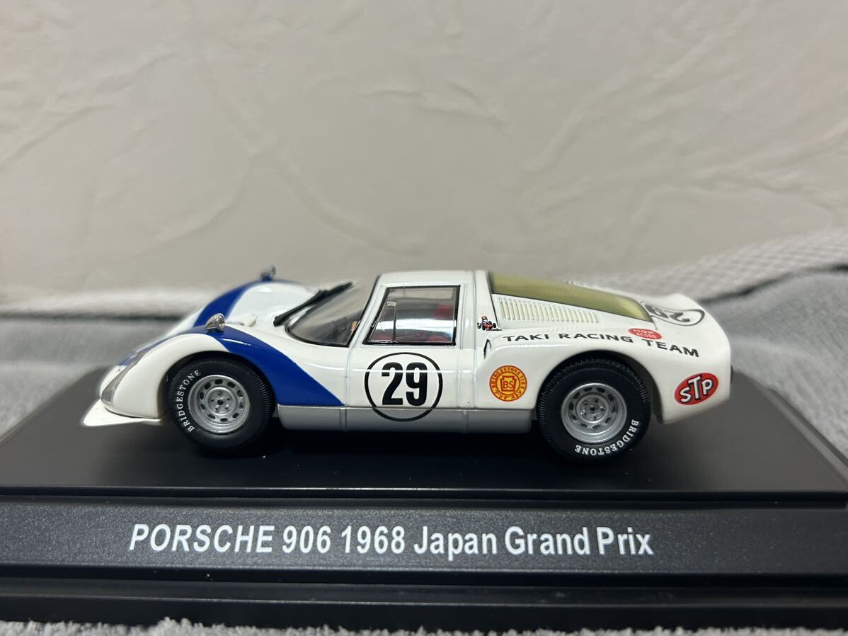 EBBRO 1/43 PORSCHE 906 1968 JAPAN GRAND PRIX #29 WHITE エブロ　ポルシェ　日本　グランド　プリックス　ホワイト　ミニカー_画像5