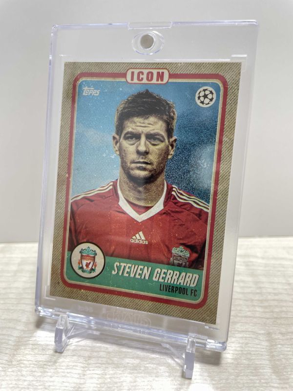 Steven Gerrard（スティーヴン・ジェラード） 2022-23 Topps Jamal Musiala Platinum Curated UEFAの画像1