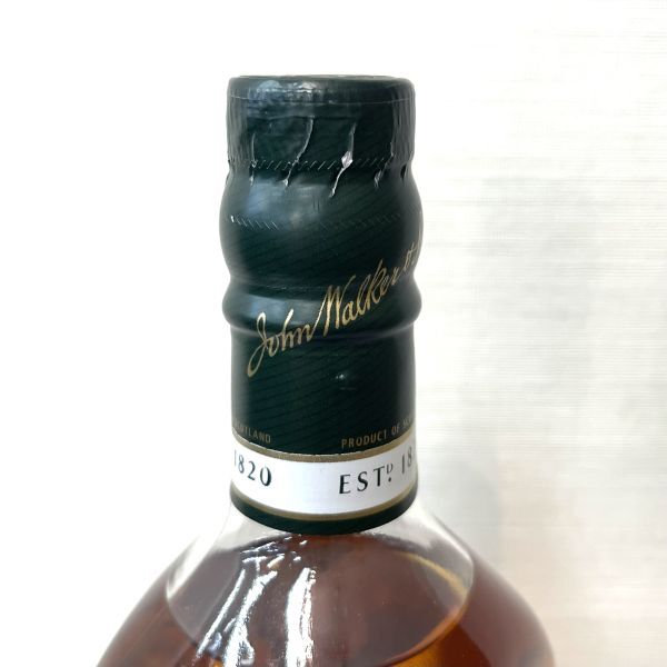 60 201303-33 JOHNNIE WALKER GREEN LABEL 15年 ジョニーウォーカー グリーンラベル ウイスキー 700ml 43％ 箱付き 同梱不可/単品取引のみの画像4