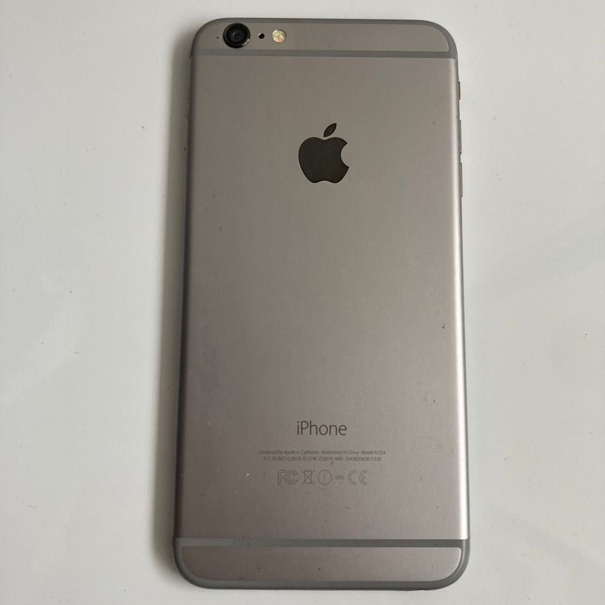 iPhone6plus シルバー　 au 16gb 本体のみ