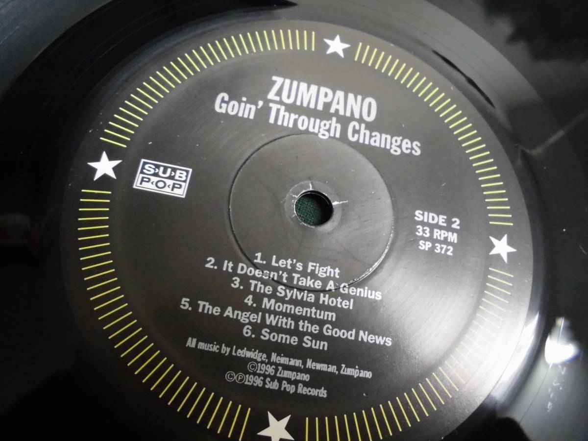 ZUMPANO/GOIN' THROUGH CHANGES●LP SUB POP_画像7