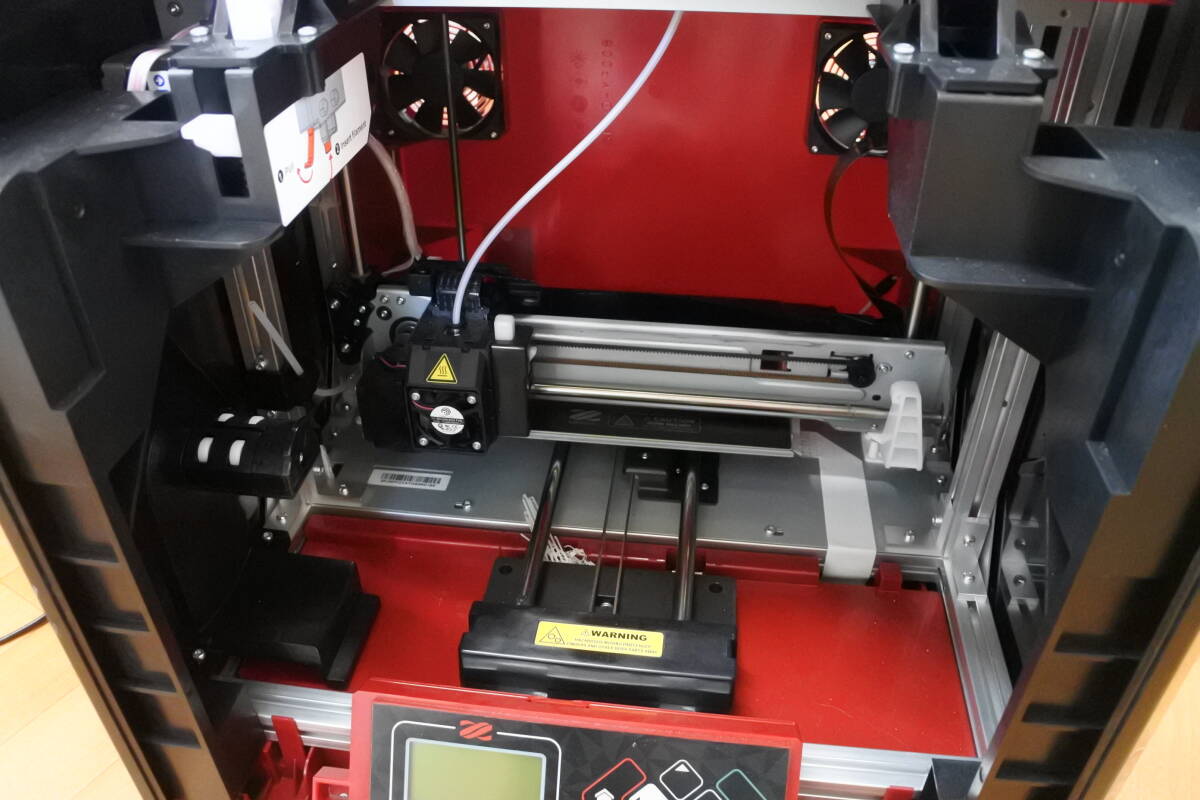 XYZprinting 3D Printer da da Vinci Jr 1.0 Pro XYZプリンティング ダヴィンチ 3Dプリンター　中古 フィラメント付き_画像8