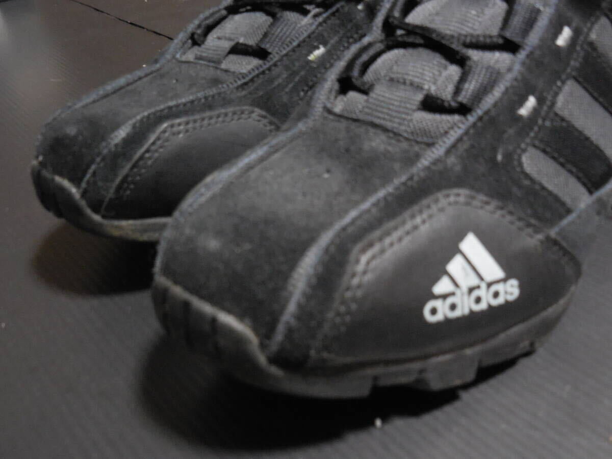 【訳あり】adidas アディダス ビンディングシューズ Minrett Shoes UK7 JAN25.5㎝  black 79956の画像8
