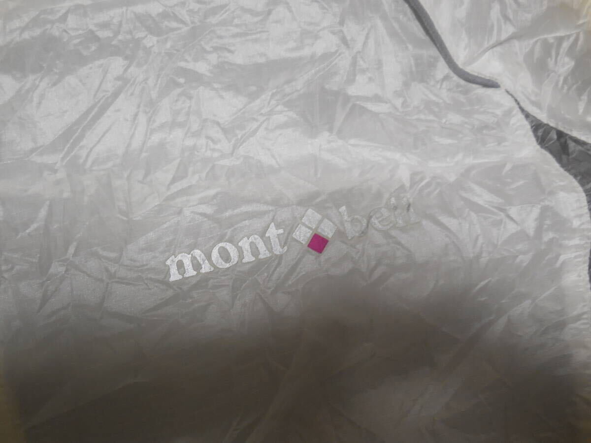 mont-bell モンベル 　ホワイトジャケット ナイロンジャケット ウインドブレーカー アウトドア フルジップ 薄手 レディース Lサイズ（JPN）_画像2