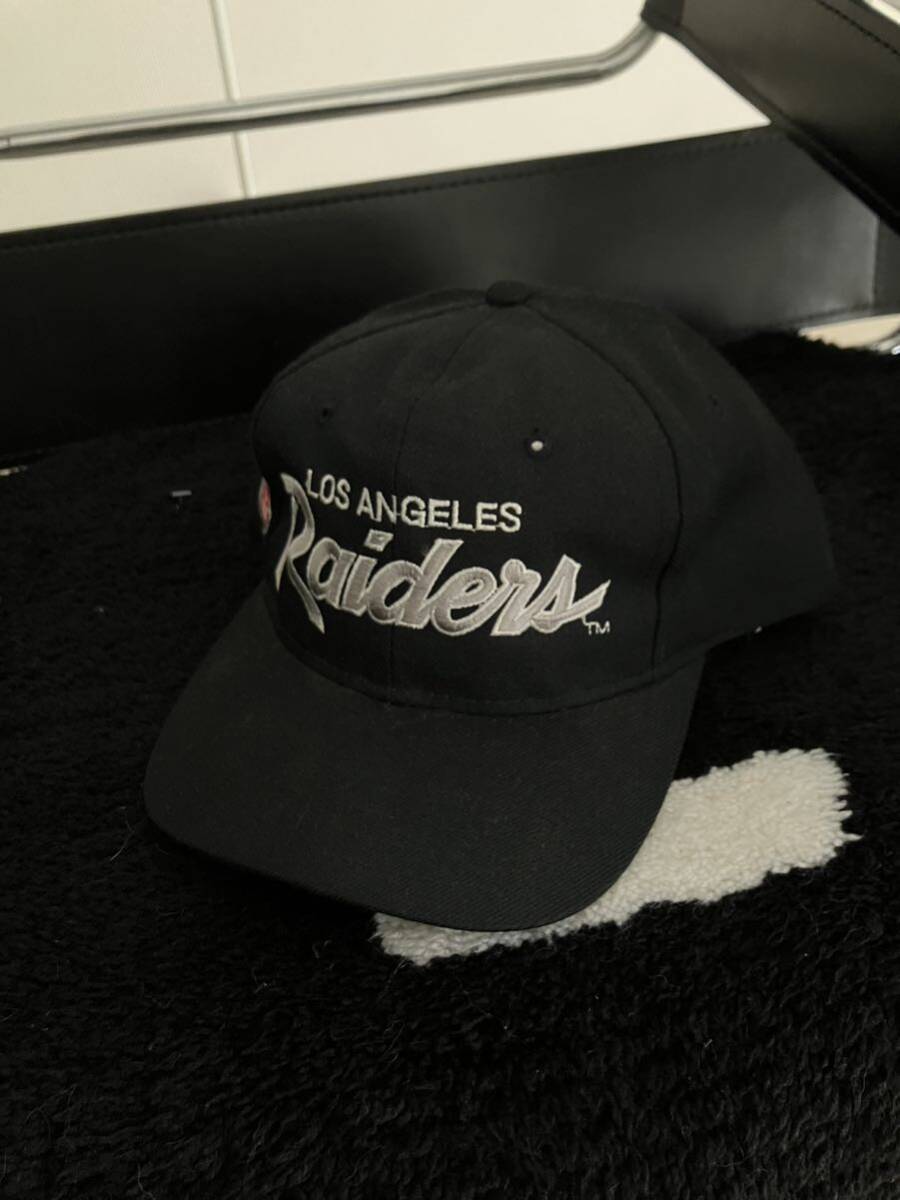 80s 90s Sports Specialties LOS ANGELES Raiders Cap ロサンゼルス レイダース キャップ N.W.A PUBLIC ENEMY ヴィンテージの画像9