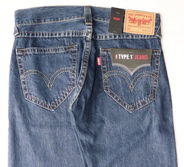 定価12000 新品 リーバイス W34 L32 TYPE 1 52496-0004 デニム パンツ LEVIS_画像2