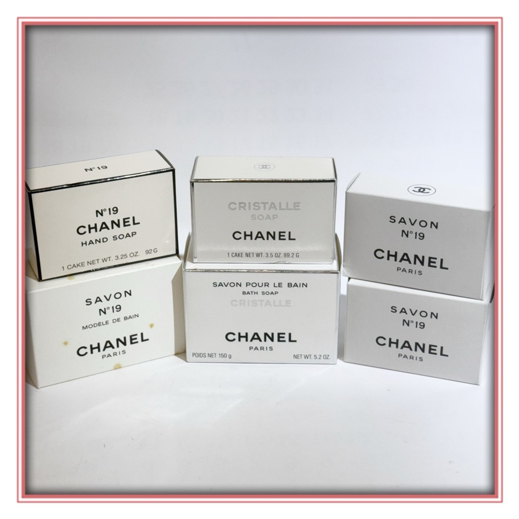 シャネル/CHANEL●No19・クリスタル●サヴォン6点セット●未使用品/保管品の画像1