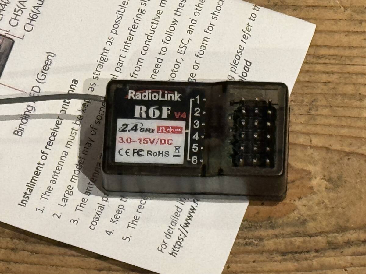 RC Radiolink R6F V4 приемник 6ch 3v~15v соответствует новый товар RC8X др. 