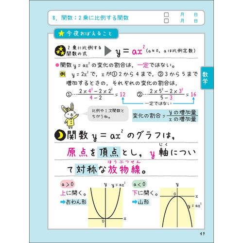 Gakken 寝る前5分 耳から暗記ブック 中1 : 中2 : 中3（高校入試）英語・数学・国語・理科・社会