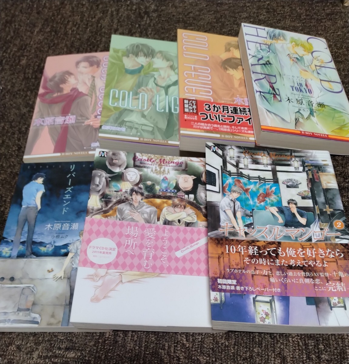 新書、文庫、コミック纏めて　著者*木原音瀬・加納邑・真船るのあ・秋月こお他　挿絵*緒田涼歌・かすみ涼和他_画像2