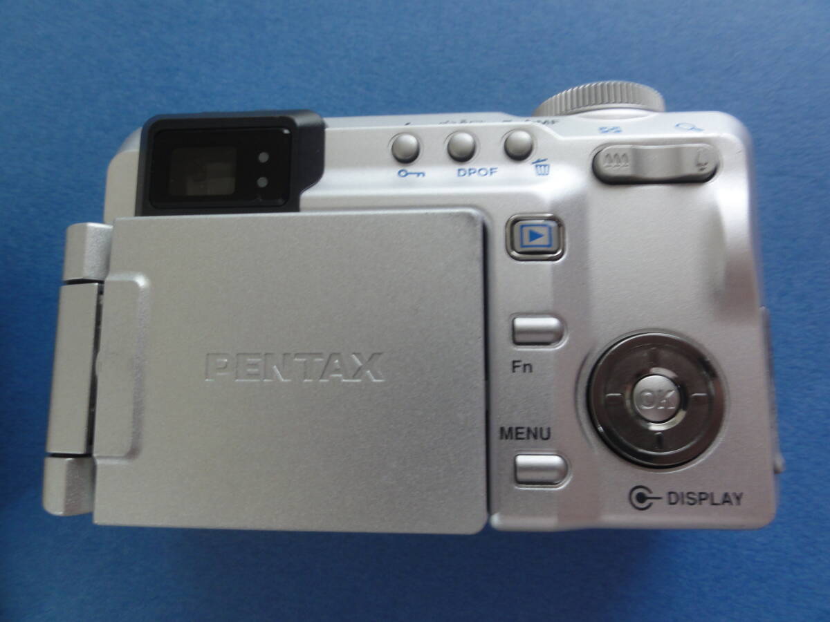 難有クラッシクコンデジPENTAX Optio 750Z スポットメーター機能内蔵 激レアの画像4