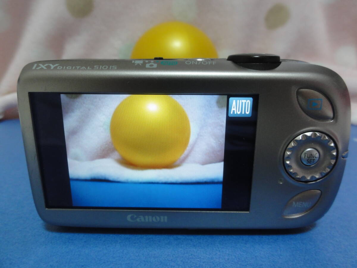 Canon IXY Digital510IS　撮影可能　簡易動作確認済_画像3