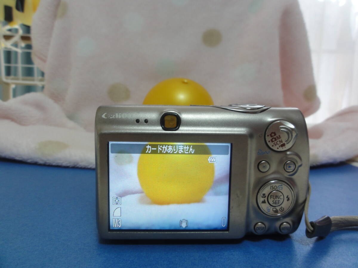 Canon IXY Digital2000IS 撮影可能　簡易動作確認済　純正バッテリー2個付_画像2