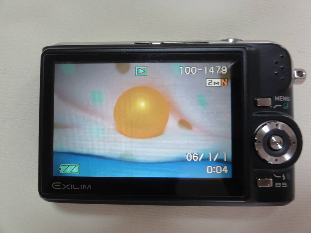 美品CASIO EXLIM ZOOM EX-Z1000撮影可能 簡易動作確認済 の画像3