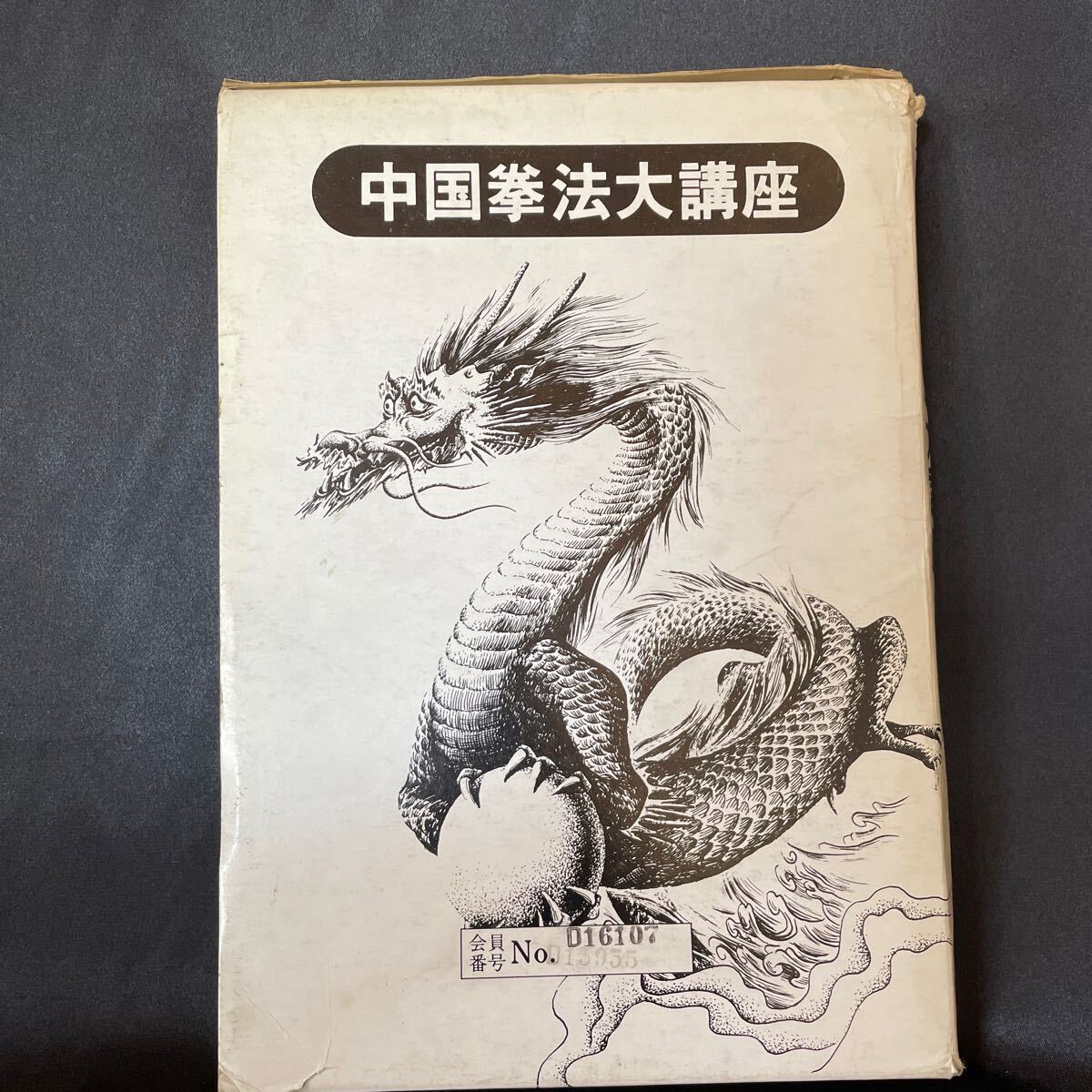 中国拳法大講座 中国拳法振興会 大塚忠彦 人体急所図 拳道 通信講座 格闘技の画像1