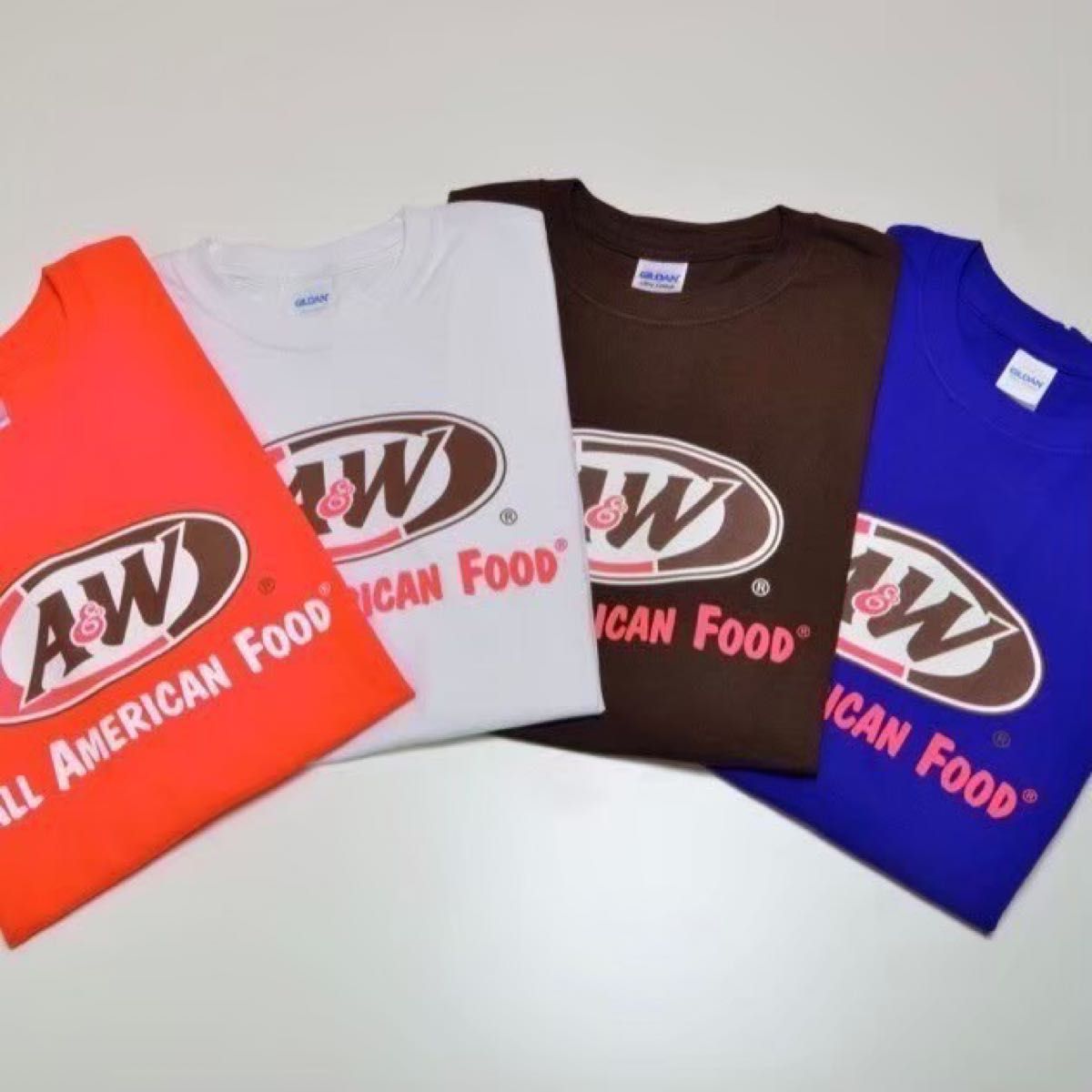 【新品 正規品】A＆W ロゴ Tシャツ ブラウン XLサイズ エイアンドダブリュ エンダー 沖縄 クルーネック 半袖