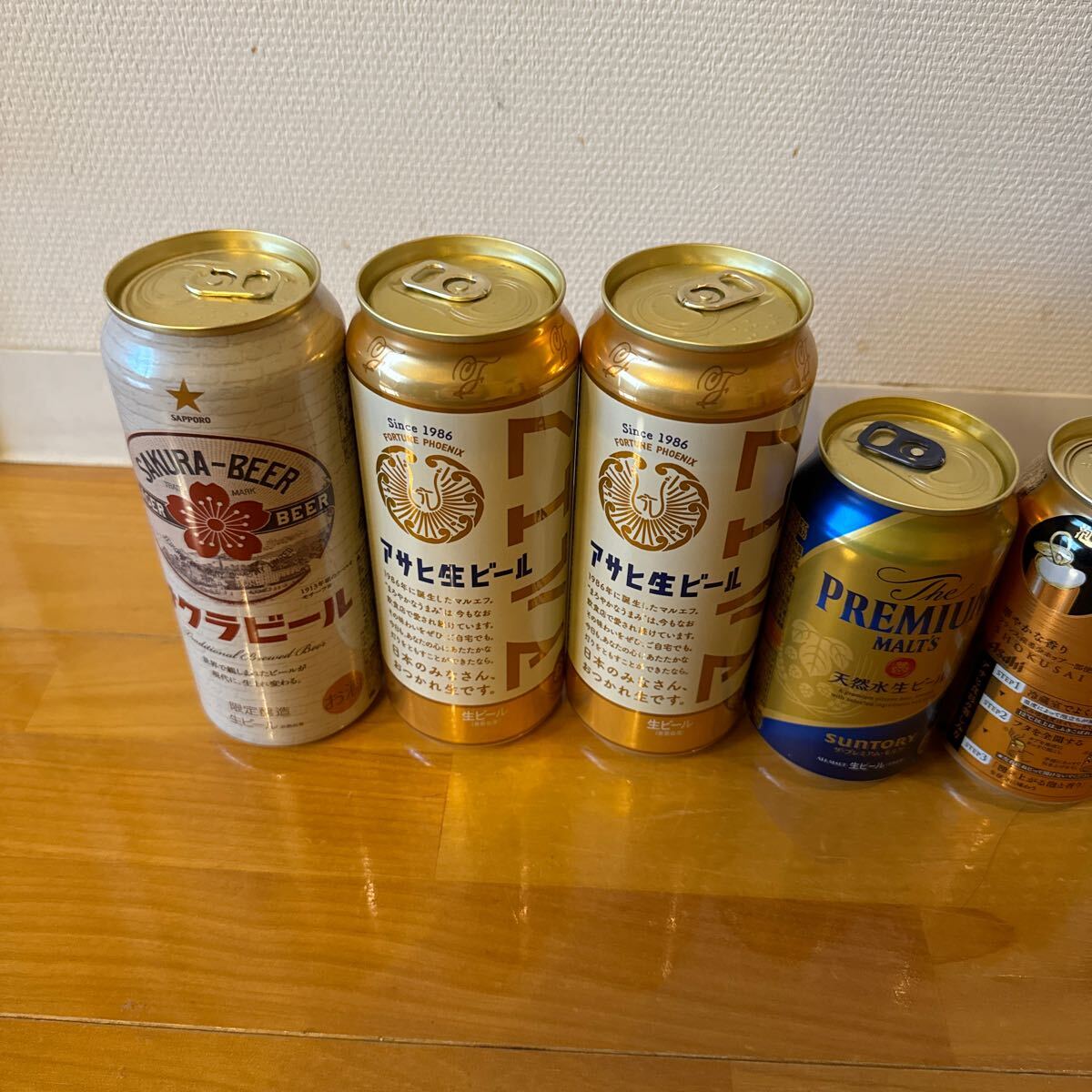 ビール 9本セット サクラビール500ml マルエフ500ml2本 プレモル350ml 食彩340ml スプリングバレー白350ml マルエフ350ml2本の画像2