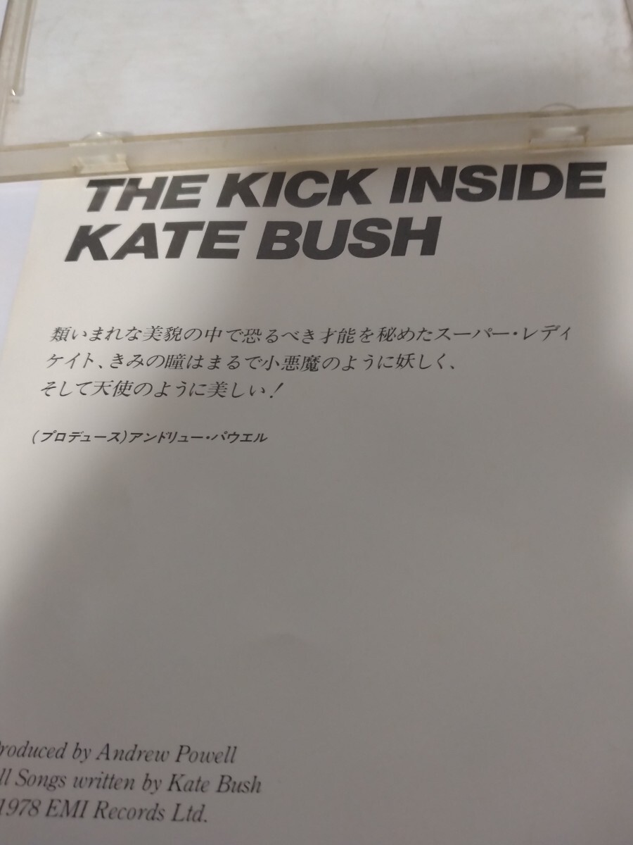 KATE BUSH THE KICK INSIDE CP35-3045 初版 希少！！ ケイト ブッシュ 天使と小悪魔 Didital Masteringの画像5