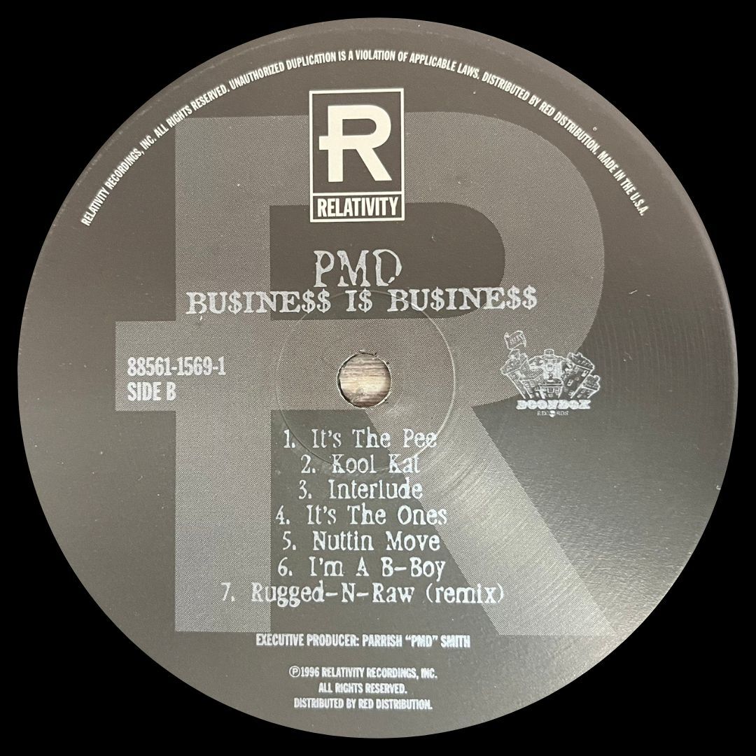 PMD - Business Is Business / Bu$ine$$ I$ Bu$ine$$ / LP / レアの画像4