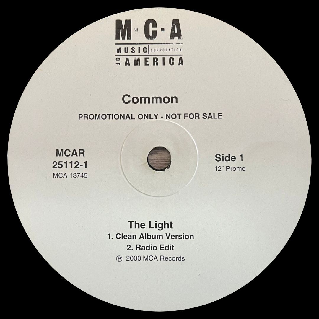 【即決価格】Common - The Light / Original US Promo / MCA Records / 2000 / 激レア / 人気盤 / BOBBY CALDWELL OPEN YOUR EYES / 大ネタ_画像1