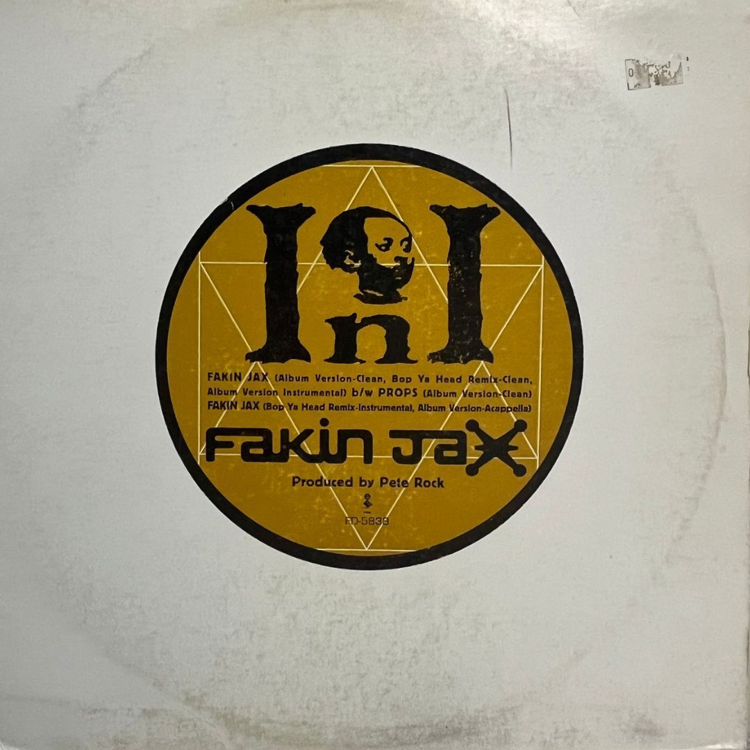 INI feat. Pete Rock - Fakin Jax / Props (US-PROMO) / 激レア / 12inch / jazzy hip hop / アングラの画像1