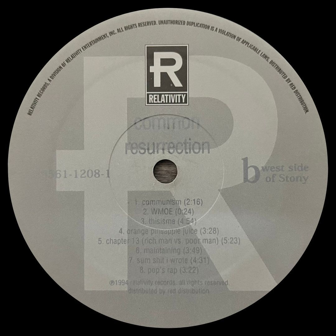 Common - Resurrection LP / US Reissue盤 / 人気盤_画像4