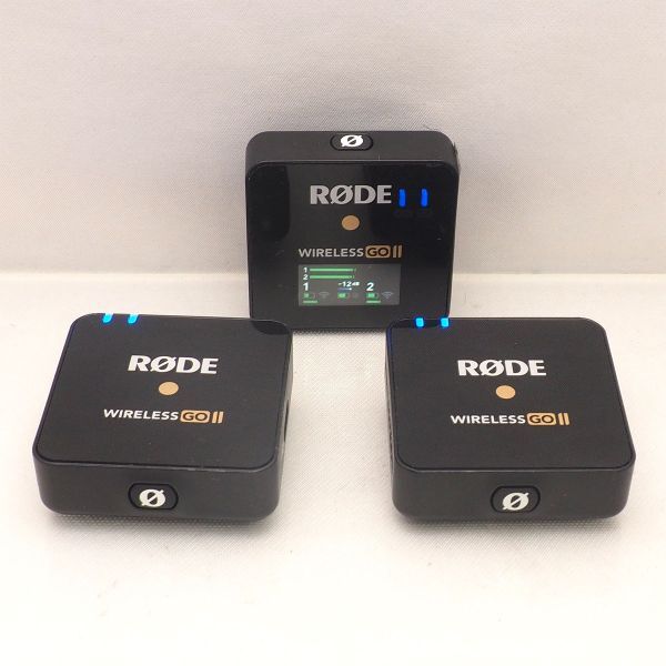 RODE ロード Wireless go II セット 受信機 x 1 送信機 x 2 マイク ワイヤレス ゴー2 管17054の画像1