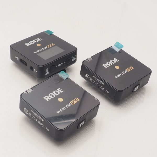 RODE ロード Wireless go II セット 受信機 x 1 送信機 x 2 マイク ワイヤレス ゴー2 管17070の画像4