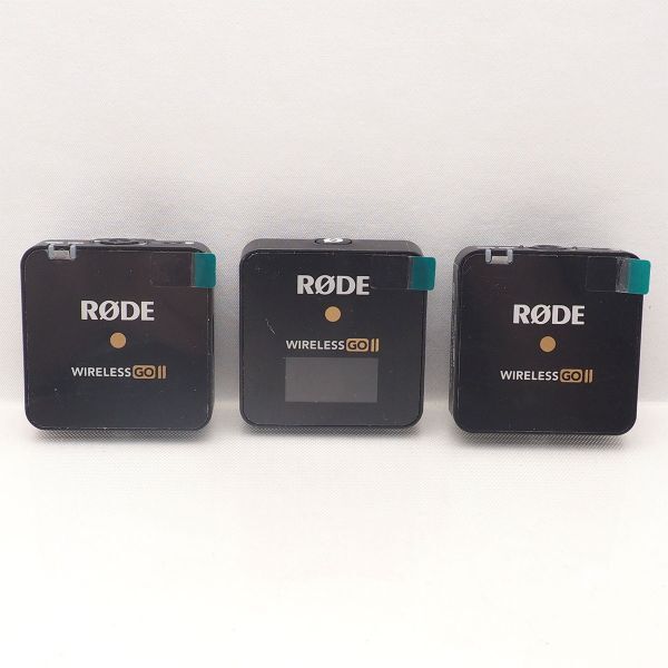 RODE ロード Wireless go II セット 受信機 x 1 送信機 x 2 マイク ワイヤレス ゴー2 管17070の画像2