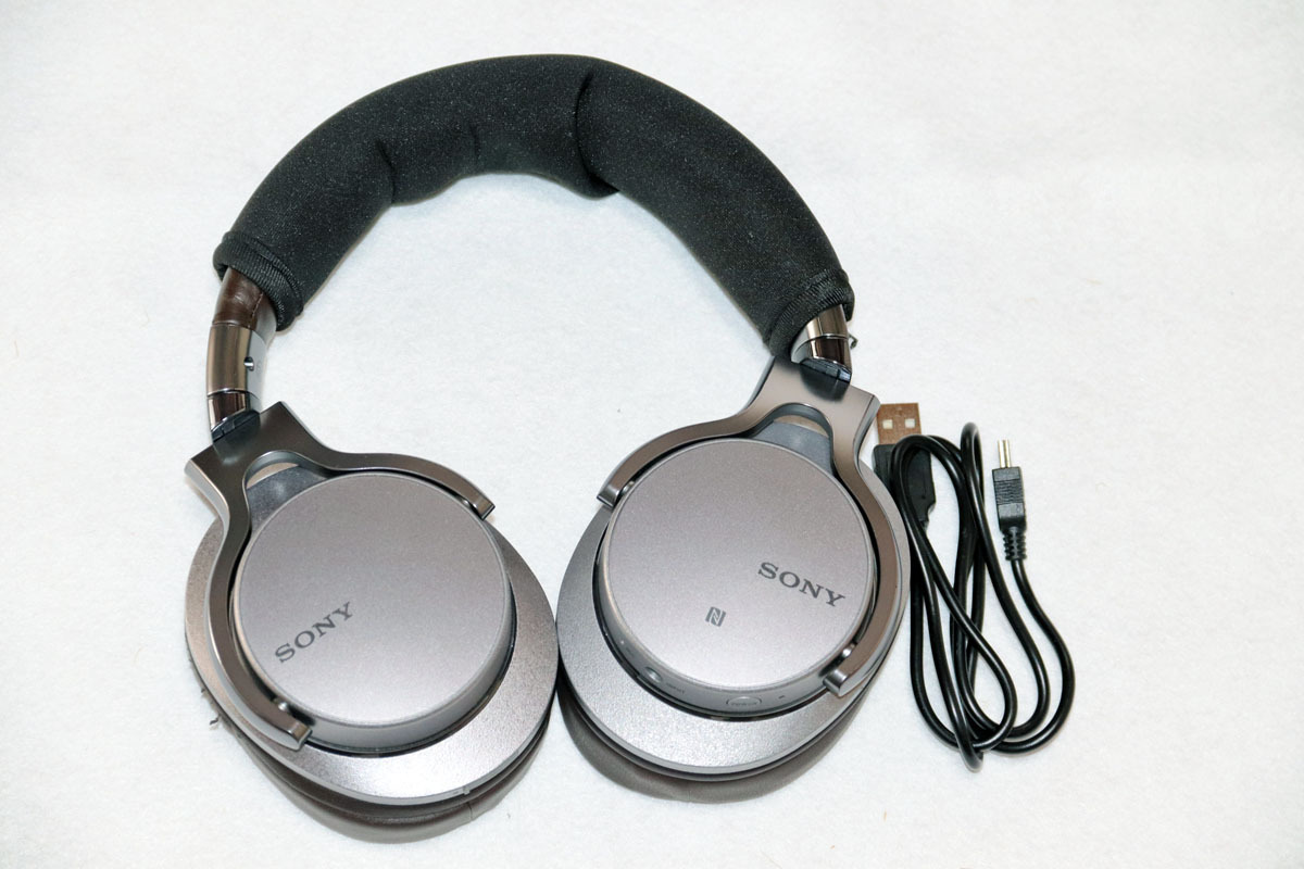 SONY ワイヤレスステレオヘッドセット MDR-1ABT _画像2