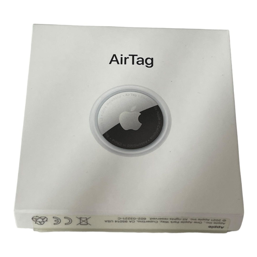 【中古品】Apple AirTag エアタグ MX532P/A 動作未確認 箱あり L62557RL_画像4