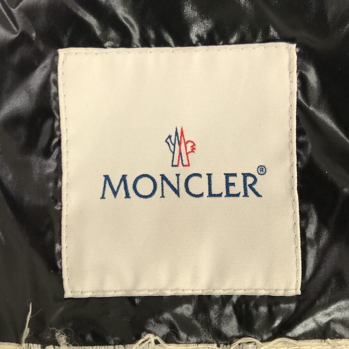 ◆中古品◆MONCLER モンクレール ダウン レディース サイズ0 ブラック フード取り外し可能 アウター Q51047NSD_画像5