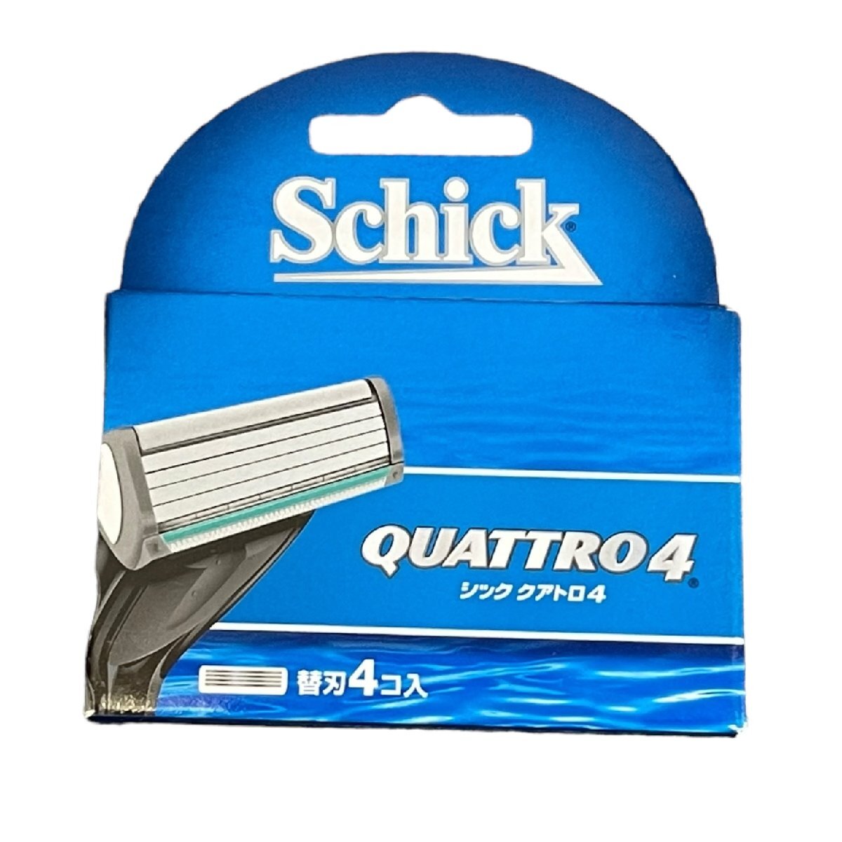 N4-435RL【未開封】Schick QUATTRO4 シック クアトロ4 4枚刃 替刃4個入 5箱セットの画像3