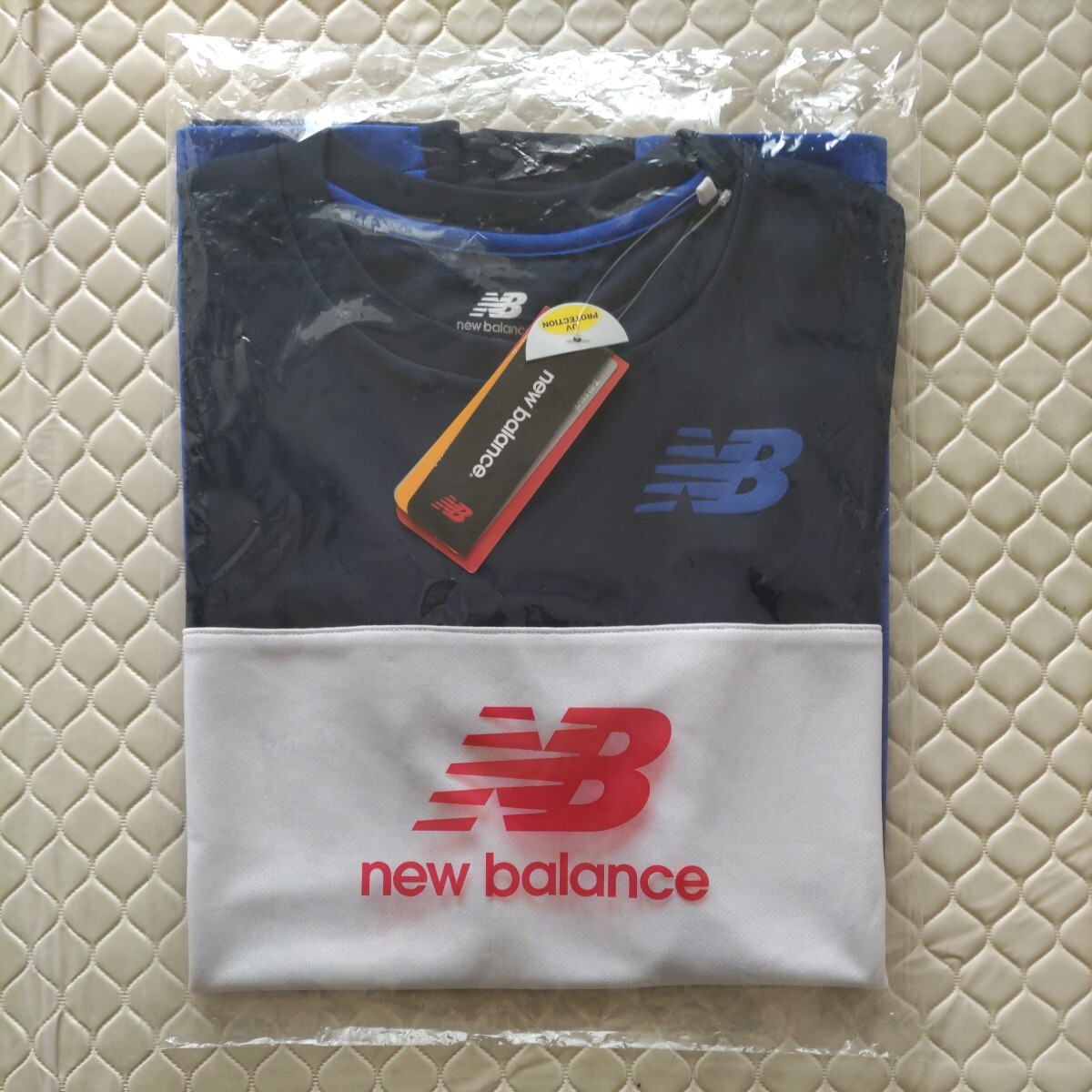 (ニューバランス) New Balance テニス Tシャツ JMTT8016 ベーシックカラーブロックゲームT-シャツ JMTT8016 PGM ピグメント Mの画像8